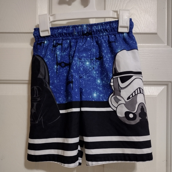 Star Wars Boys Size Small Swim Trunks - Picture 1 of 3